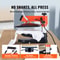Heat Press Machine Swing Away Sublimation T Shirt Printing Kit 4