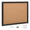 Cork Board Bulletin Board With MDF Frame Push Pins For Home Office School 7