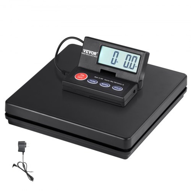 Heavy Duty Digital Shipping Scale High Lb With Foldable Display And Tare Hold Functions 8