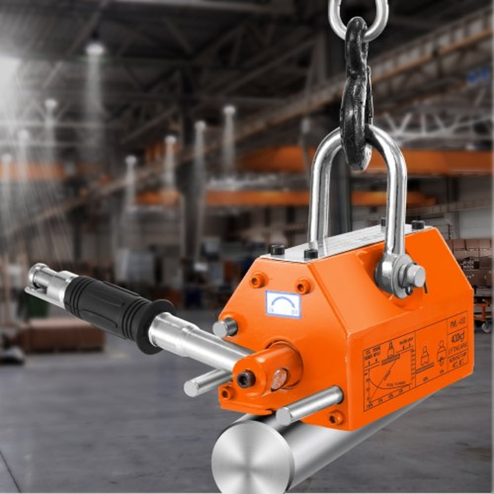 Magnetic Lifter With Safety Lock Handle Heavy Duty Steel Plate Lifting Magnet 6