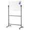 Adjustable Double-Sided Magnetic Whiteboard on Wheels Mobile Dry Erase Board