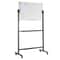 Adjustable Double-Sided Magnetic Whiteboard on Wheels Mobile Dry Erase Board