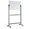 Adjustable Double-Sided Magnetic Whiteboard on Wheels Mobile Dry Erase Board