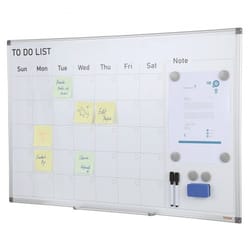 calendar whiteboard magnetic monthly planner board for wall office home