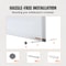 Calendar Whiteboard Magnetic Monthly Planner Board for Wall Office Home