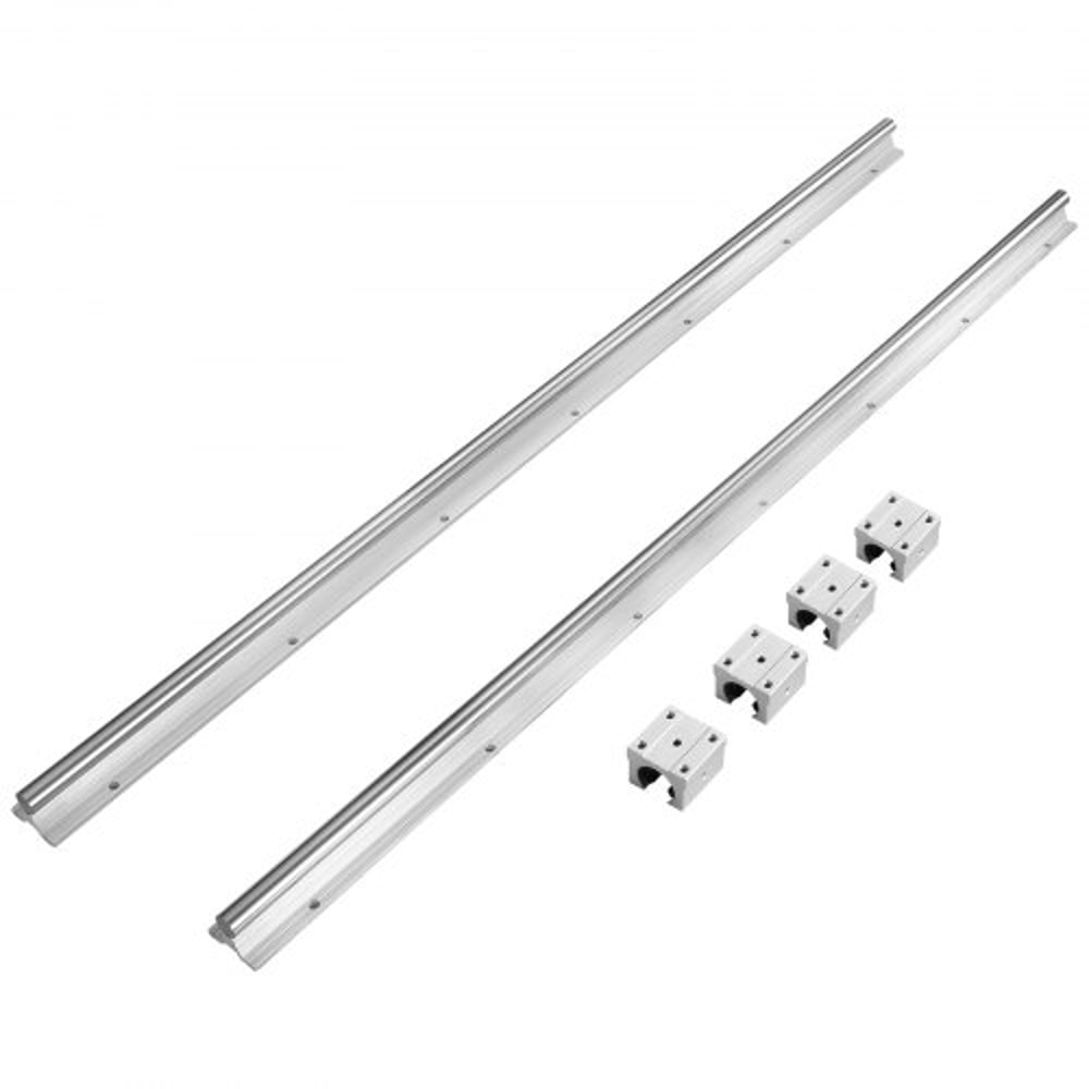 Linear Guide Rail Kit With 4 Slide Blocks For CNC Machines And Automation Systems 8