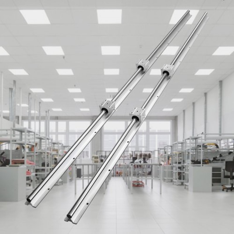 Heavy Duty Linear Guide Rail Kit With 4 Slide Blocks For CNC Router And Automation 6