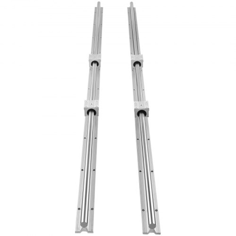 Heavy Duty Linear Guide Rail Kit With 4 Slide Blocks For CNC Router And Automation 7