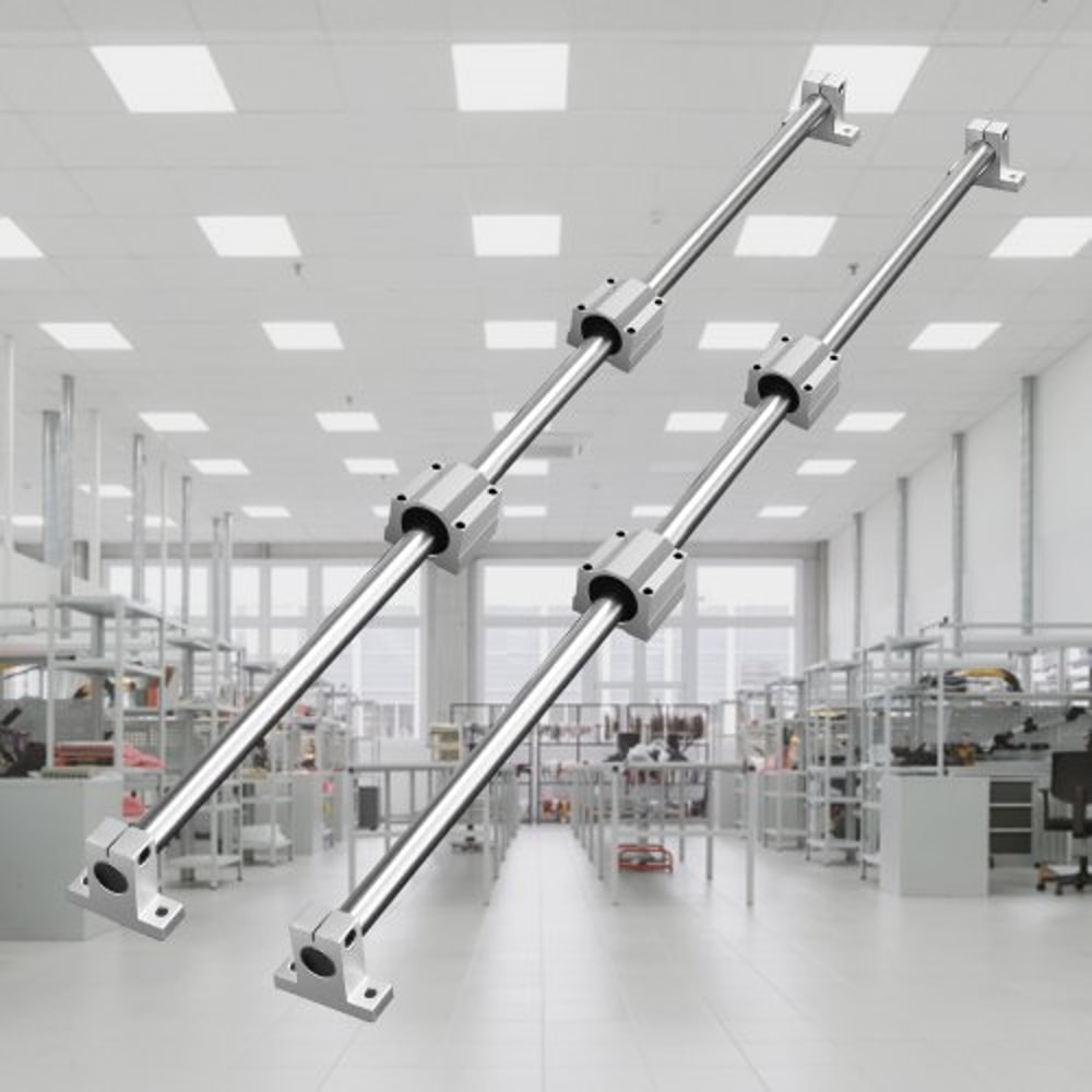 Linear Guide Rail Kit CNC Rail System With Slide Blocks Supports 6