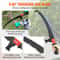 Extendable Pole Saw Pruner With Steel Blade Lightweight Aluminum Handle 3