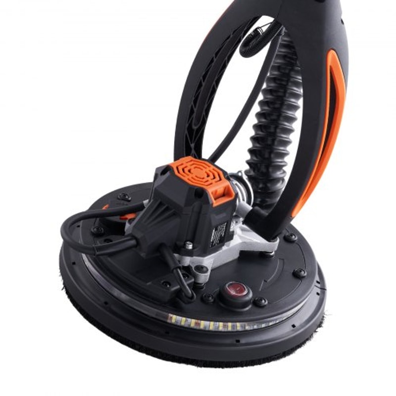 Drywall Sander With LED Lights Extendable Handle Variable Speed Wall Ceiling Sander 8