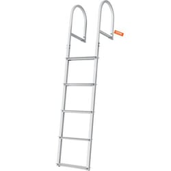 removable aluminum dock ladder high lbs heavy duty non-slip boat boarding ladder