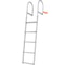 Removable Aluminum Dock Ladder High lbs Heavy Duty Non-Slip Boat Boarding Ladder