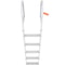 Removable Aluminum Dock Ladder High lbs Heavy Duty Non-Slip Boat Boarding Ladder