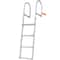 Removable Aluminum Dock Ladder Step High tlb Capacity Non-Slip Pontoon Boat Ladder