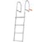Removable Aluminum Dock Ladder Step High tlb Capacity Non-Slip Pontoon Boat Ladder