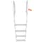 Removable Aluminum Dock Ladder Step High tlb Capacity Non-Slip Pontoon Boat Ladder