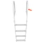 Removable Aluminum Dock Ladder Step High tlb Capacity Non-Slip Pontoon Boat Ladder