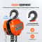 Manual Chain Hoist High lb Heavy Duty Come Along with Steel Chain & Safety Brake