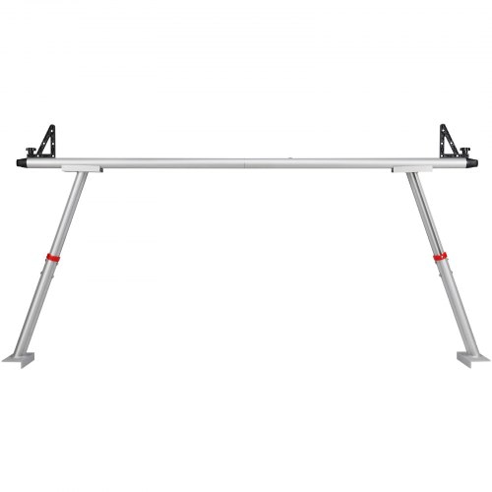 Heavy Duty Truck Ladder Rack Aluminum Adjustable Pickup Bed Rack with No Drill Clamps