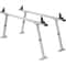 Heavy Duty Truck Ladder Rack Aluminum Adjustable Pickup Bed Rack with No Drill Clamps