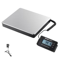 digital shipping scale with lcd display, tare function & dual power postal scale