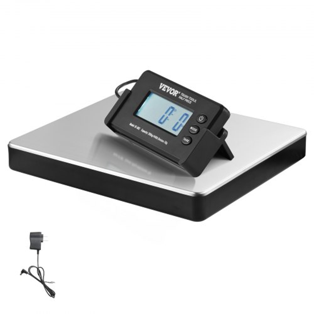 Digital Shipping Scale With LCD Display Tare Function Dual Power Postal Scale 7