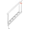 Adjustable Aluminum Dock Ladder Step With Handrails High Lb Capacity For Boat Pool Marine Use 9