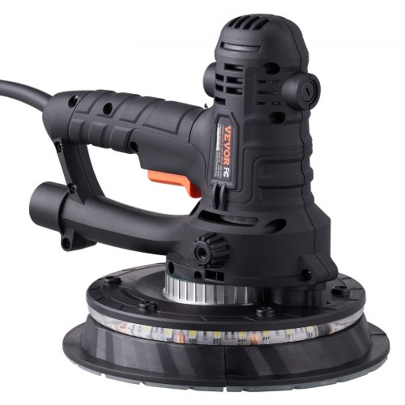 Electric Drywall Sander With Vacuum Dust Collection Variable Speed Wall Sander With LED Lights 8