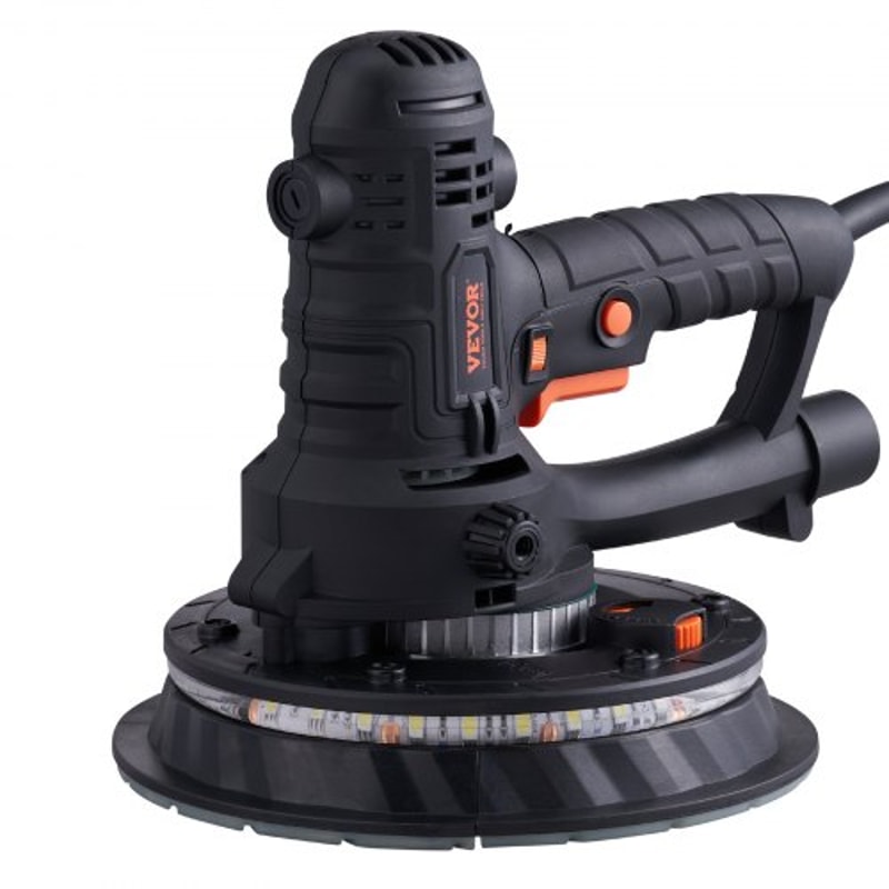 Electric Drywall Sander With Vacuum Dust Collection Variable Speed Wall Sander With LED Lights 7