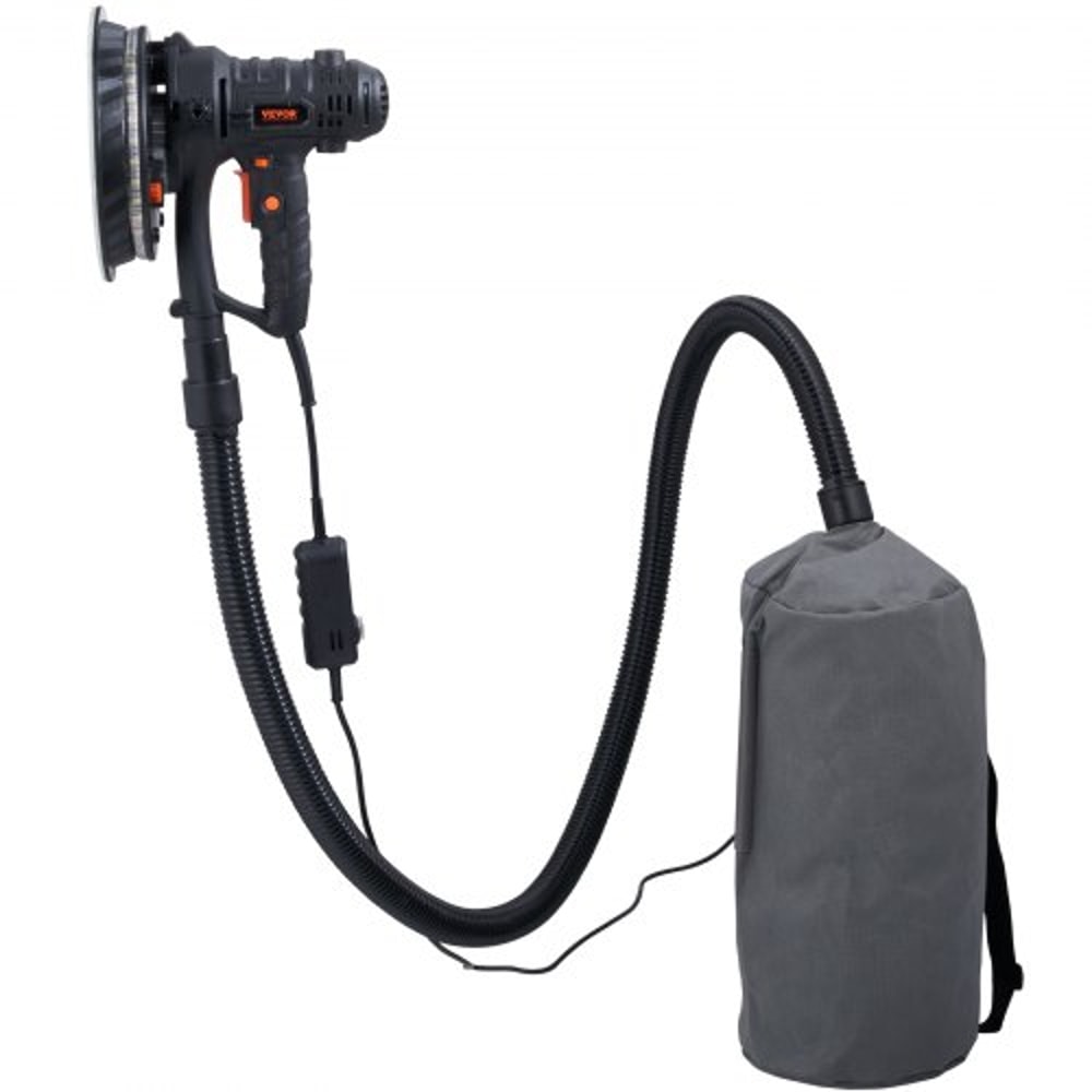 Electric Drywall Sander With Vacuum Dust Collection Variable Speed Wall Sander With LED Lights 9