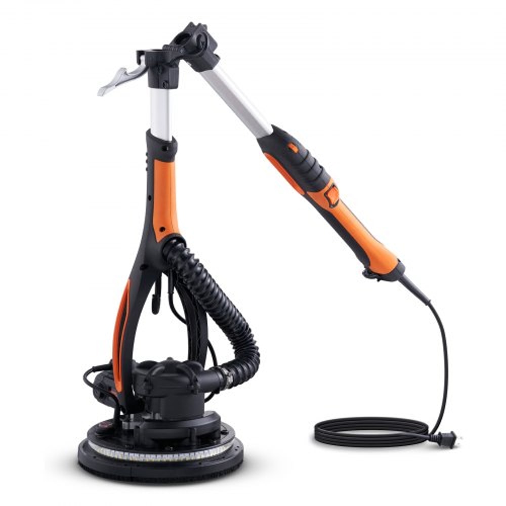 Electric Drywall Sander with Vacuum System, Variable Speed Wall & Ceiling Sander with LED Light