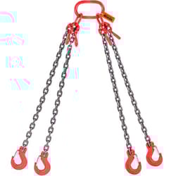 g80 chain sling high lbs heavy duty adjustable lifting chain with hooks