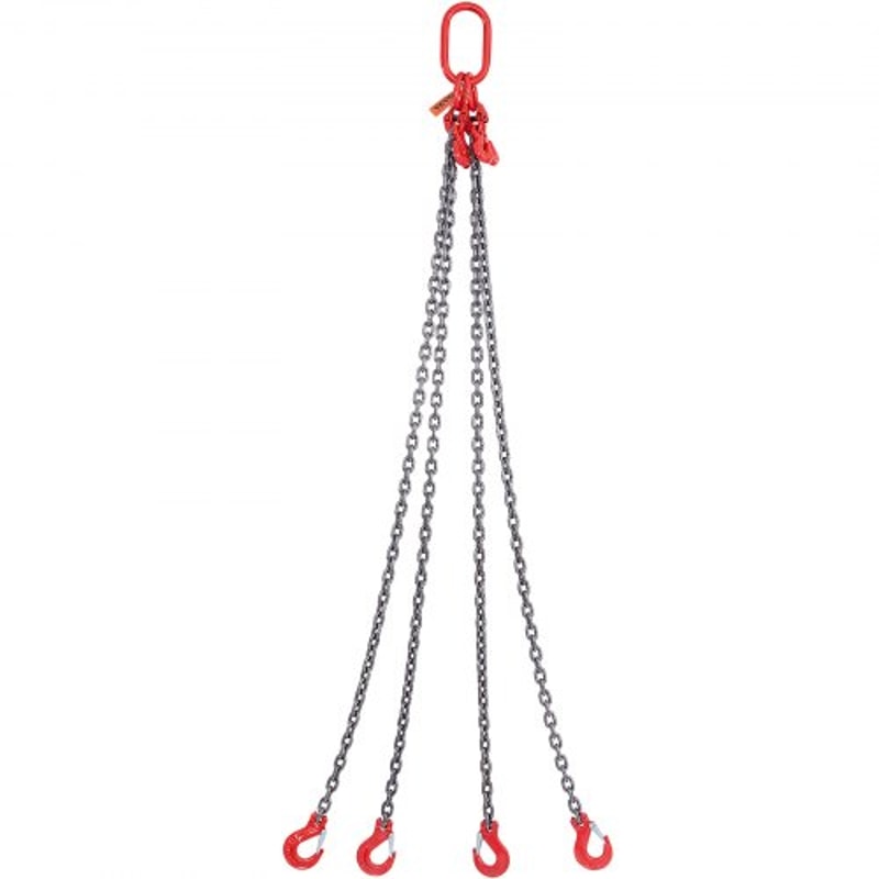 G80 chain sling High lbs Heavy Duty Adjustable Lifting Chain with Hooks