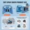 Inflatable Paint Booth With Dual Blowers And Air Filtration For Car And Motorcycle Spray Projects 6