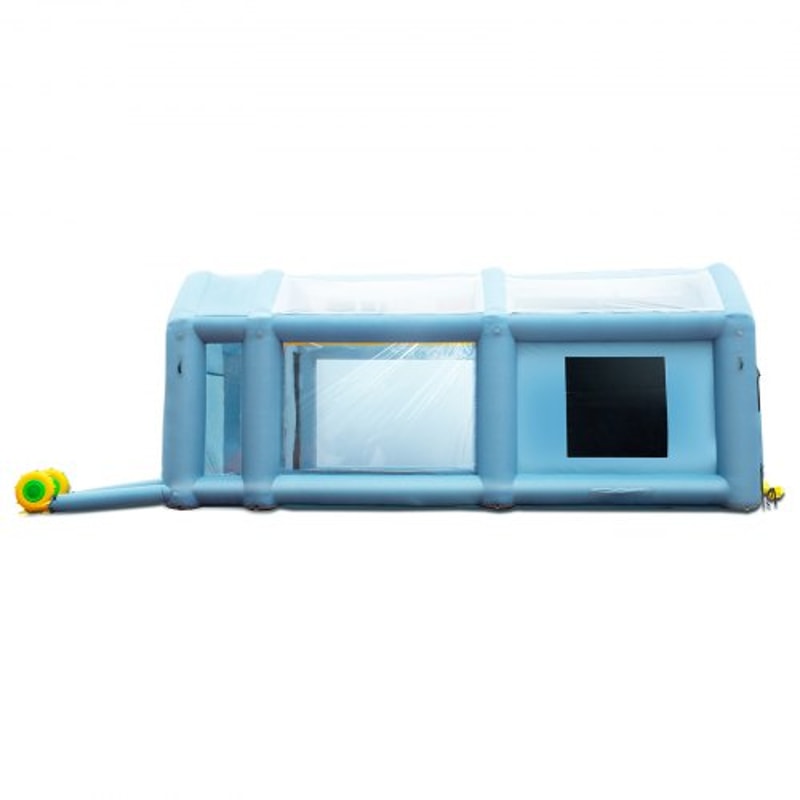 Inflatable Paint Booth With Dual Blowers And Air Filtration For Car And Motorcycle Spray Projects 9