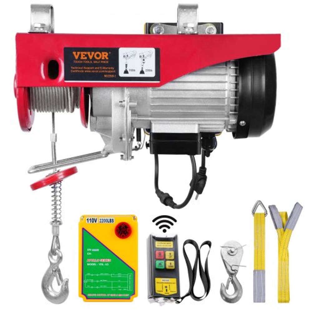 Electric Hoist With Wireless Remote Garage Ceiling Lifting Winch 0