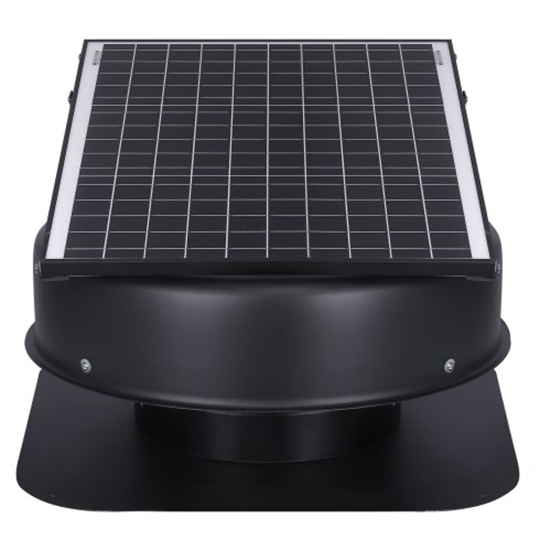 Solar Attic Fan CFM High Airflow Solar Roof Vent With Smart Control Cooling 9