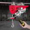 Electric Hoist With Wireless Remote Steel Cable Winch For Garage Workshop 6