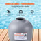 Pool Sand Filter System GPM High Flow Above Ground Inground Filtration With Way Valve 1