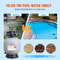Pool Sand Filter System GPM High Flow Above Ground Inground Filtration With Way Valve 5