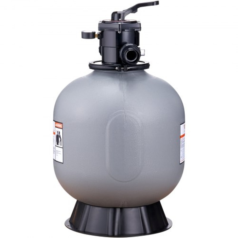 Pool Sand Filter System GPM High Flow Above Ground Inground Filtration With Way Valve 8