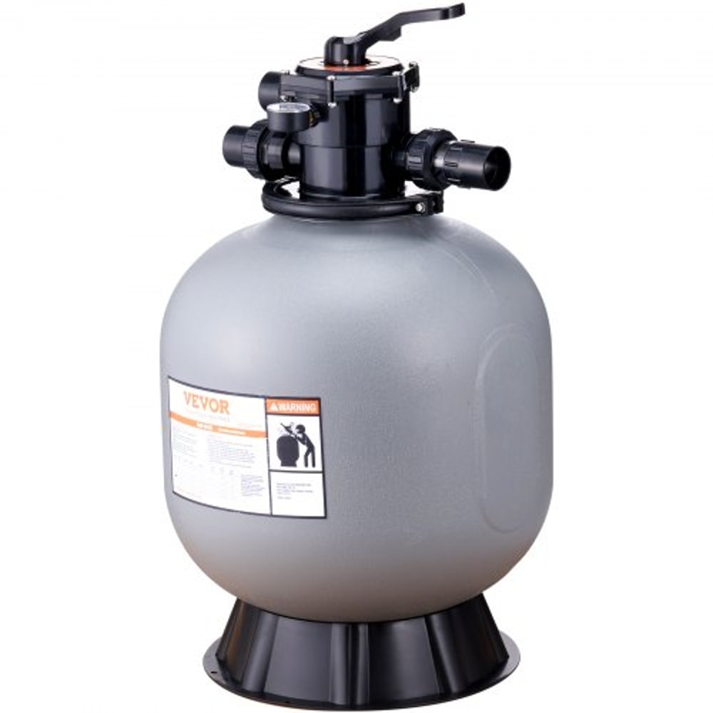 Pool Sand Filter System GPM High Flow Above Ground Inground Filtration With Way Valve 9
