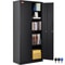 Heavy-Duty Metal Storage Cabinet with Locking Doors & Adjustable Shelves High lb Capacity