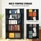Heavy-Duty Metal Storage Cabinet with Locking Doors & Adjustable Shelves High lb Capacity