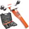 Ratcheting Pipe Tube Bender Kit with Dies and Cutter for HVAC Plumbing