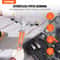 Ratcheting Pipe Tube Bender Kit with Dies and Cutter for HVAC Plumbing
