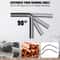 Ratcheting Pipe Tube Bender Kit with Dies and Cutter for HVAC Plumbing