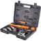 Ratcheting Pipe Tube Bender Kit with Dies and Cutter for HVAC Plumbing