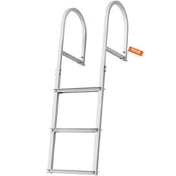 heavy-duty aluminum dock ladder removable boat boarding ladder high lb capacity
